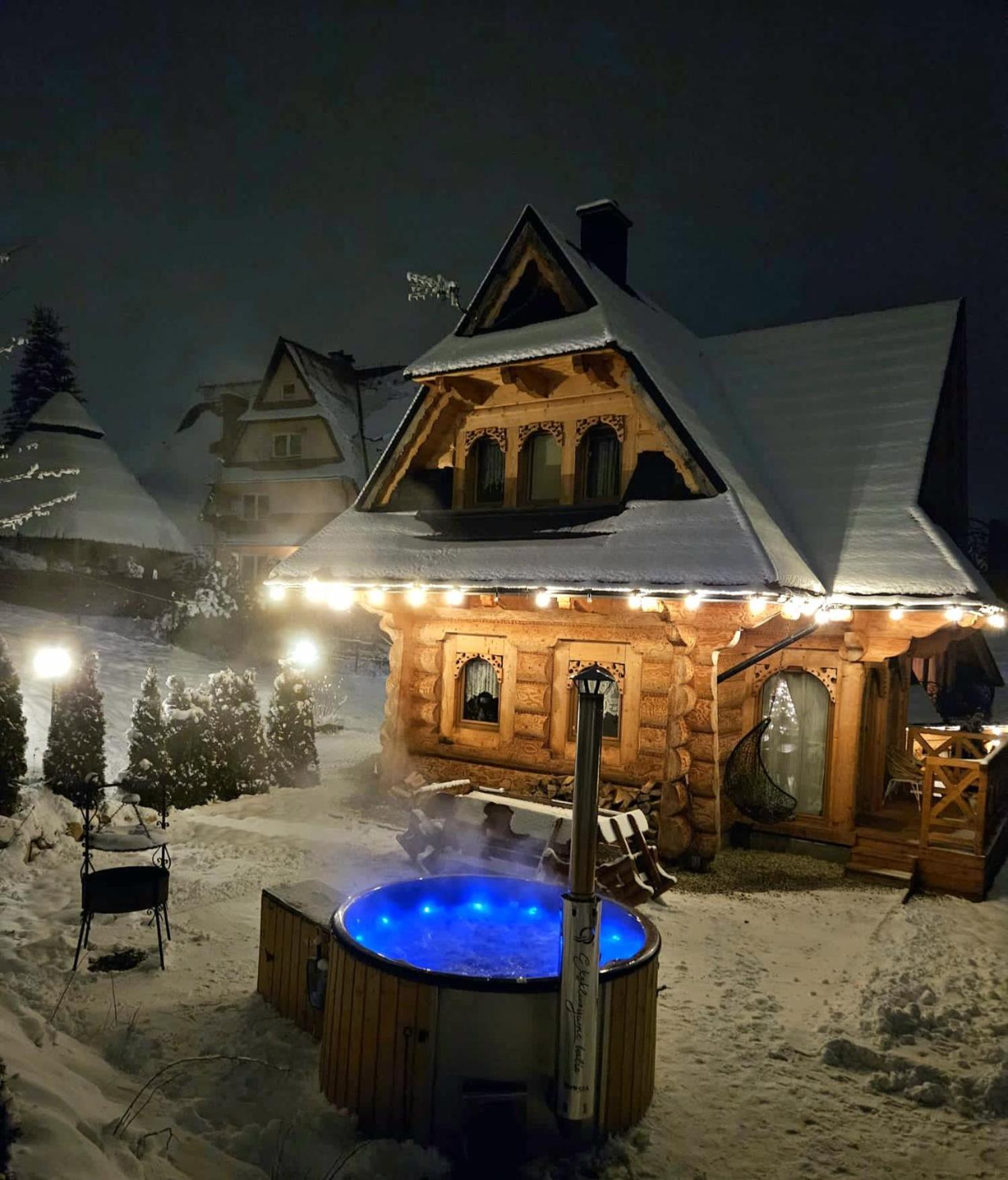 Goralska Chatka 3 Highland Cottage - Jacuzzi, Sauna, Split Ac, Private Parking, Mountains View Закопане Экстерьер фото